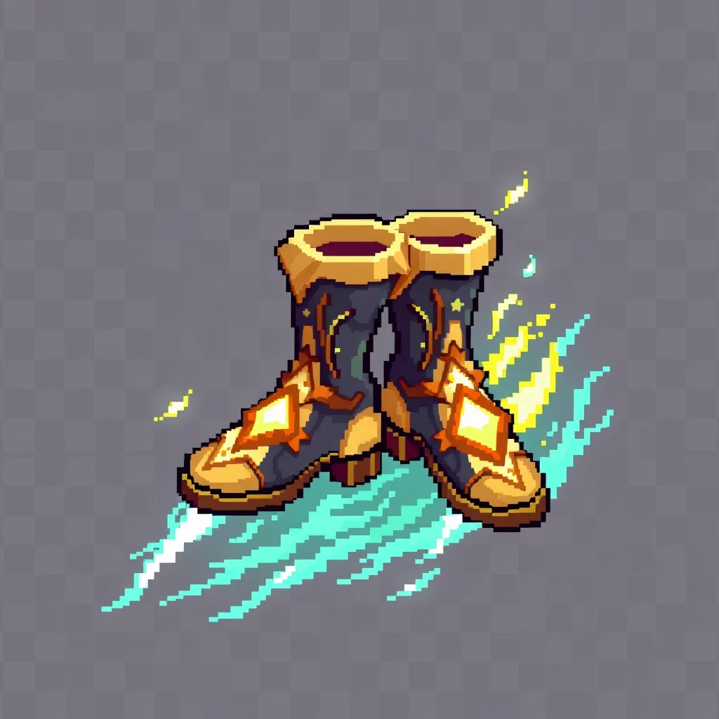 Pixel Boots